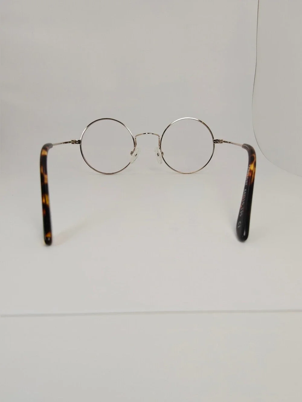 Someday. Round Metal Frame Glasses in Gold. Clean Wire. Minimalist.